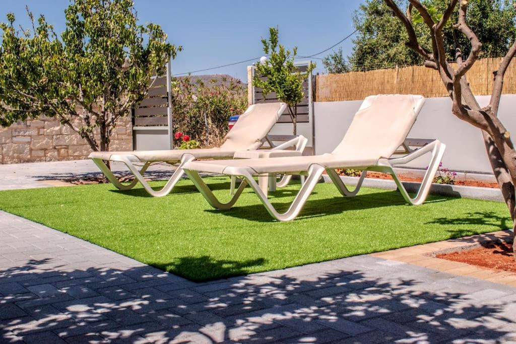 Md Residence Near The Beach W Bbq And Private Parking Chersonissos Buitenkant foto
