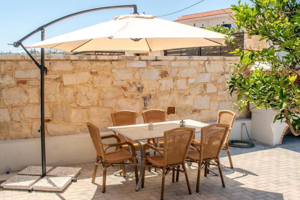 Md Residence Near The Beach W Bbq And Private Parking Chersonissos Buitenkant foto