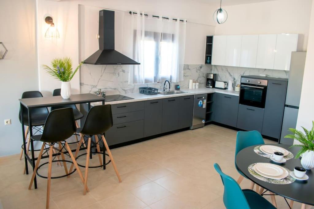 Md Residence Near The Beach W Bbq And Private Parking Chersonissos Buitenkant foto